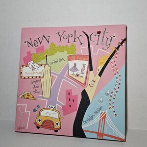 Alece New York City-themed Pink Canvas NYC Central Park Empire State 5th Ave